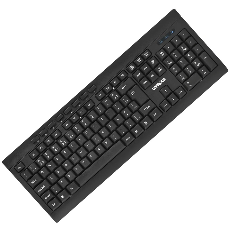 Teclado + Mouse Satellite AK-726G Wireless Português - Preto - Imagem 3