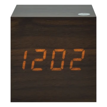 Relógio Despertador de mesa Satellite AC-T33 - Marrom