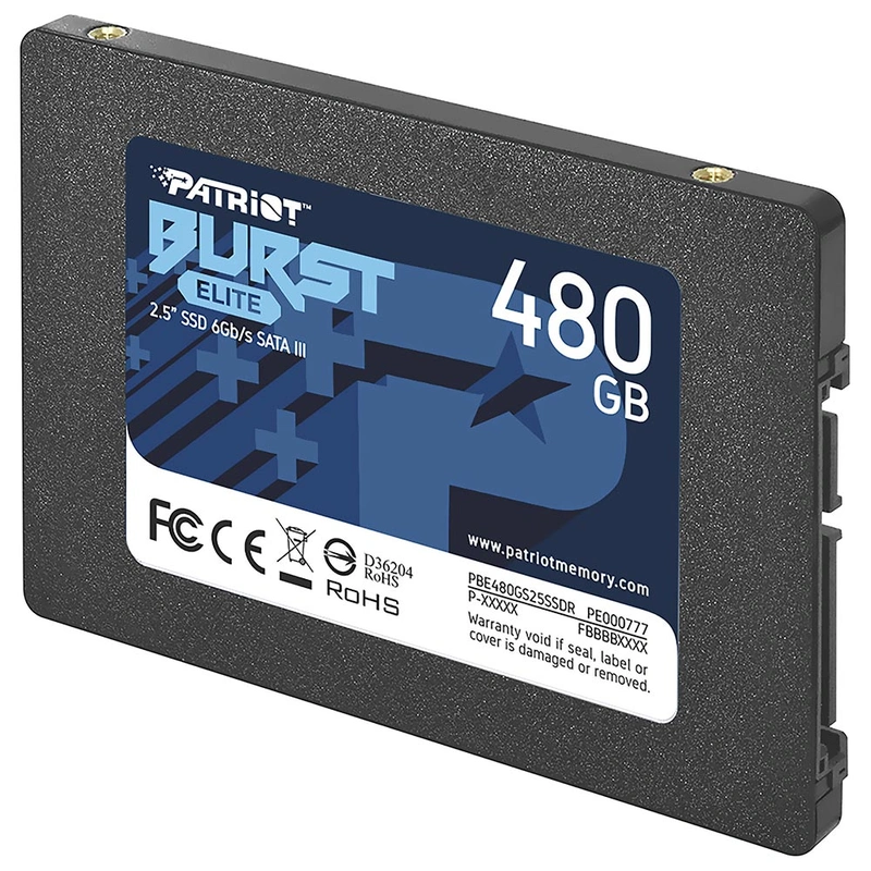 SSD Patriot 480GB Burst Elite 2.5 SATA 6Gb/s PBE480GS25SSDR - Imagem 2