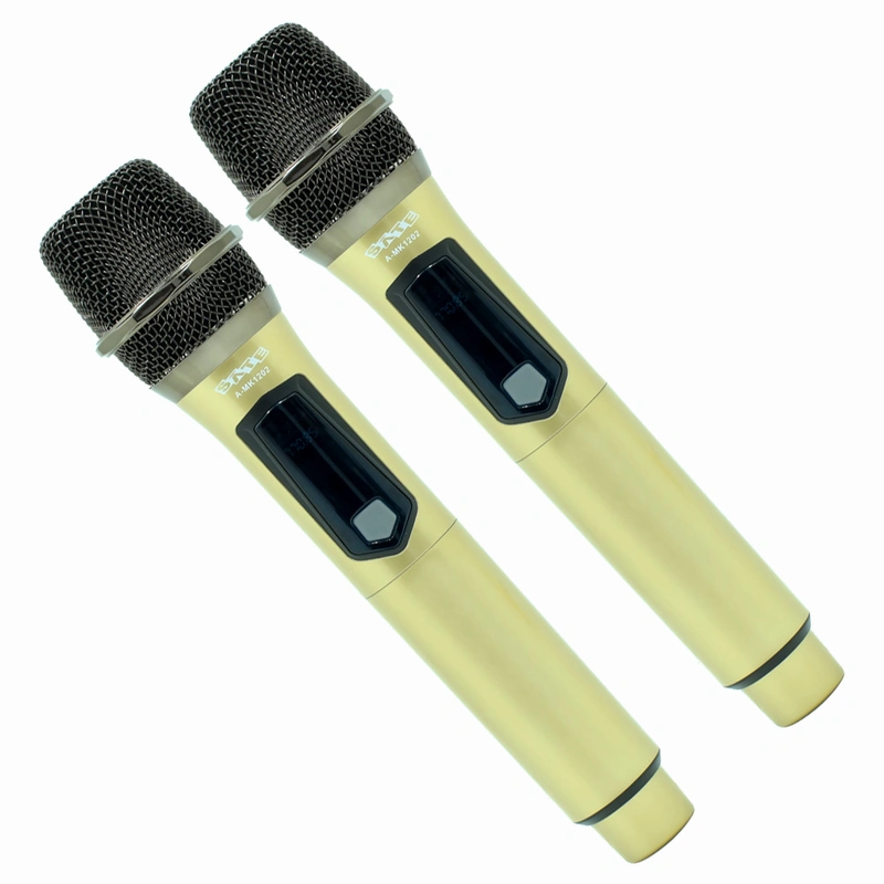 Microfone Satellite A-MK1202 Wireless - Dourado (Kit com 2) USB-C - Imagem 3