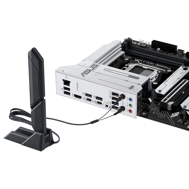 Placa Mãe ASUS Prime X870-P Wi-Fi Socket AM5 DDR5 AMD X870 ATX Wi-Fi 7 - Imagem 2