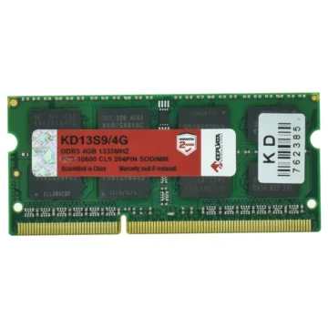 Memória RAM para Notebook Keepdata DDR3 4GB 1333MHz - KD13S94G SODIMM CL9