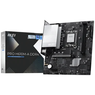 Placa Mãe MSI Pro H610M-A DDR4 Socket LGA 1700 DDR4 Intel H610 Micro ATX