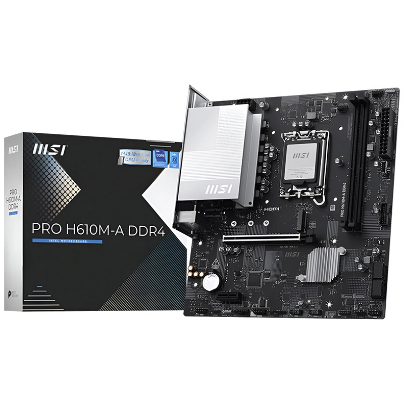 Placa Mãe MSI Pro H610M-A DDR4 Socket LGA 1700 DDR4 Intel H610 Micro ATX