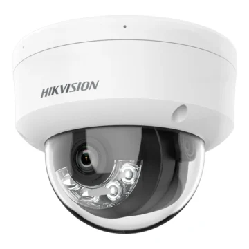Câmera Segurança IP Hikvision DS-2CD1143G2-LIU Smart Hybrid Light Dome Outdoor 2.8MM