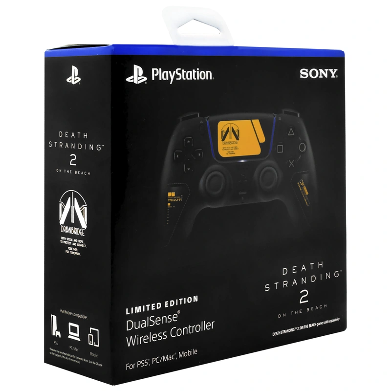 Controle Sony DualSense para PS5 Death Stranding 2 Limited Edition - Preto (CFI-ZCT1W) - Imagem 3