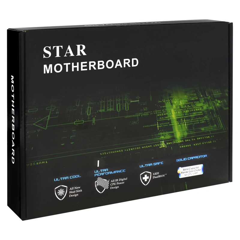 Placa Mãe STAR H61 Socket LGA 1155 VGA DDR3 Micro ATX TG-H61G578 - Imagem 3