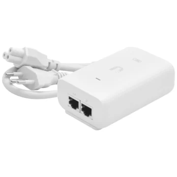 Fonte Ubnt U-POE+-BR Poe Adaptador Gigabit 48V 0.65A - Branco