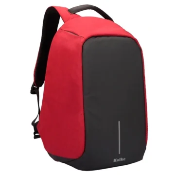Mochila Anti-Roubo para Notebook Kolke KVM-245 15.6 Tela Até 15.6" Preto / Vermelho