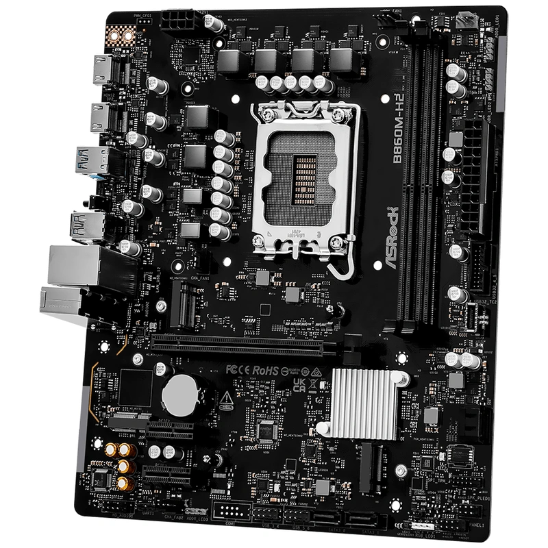 Placa Mãe ASRock B860M-H2 Socket LGA 1851 DDR5 - Imagem 4