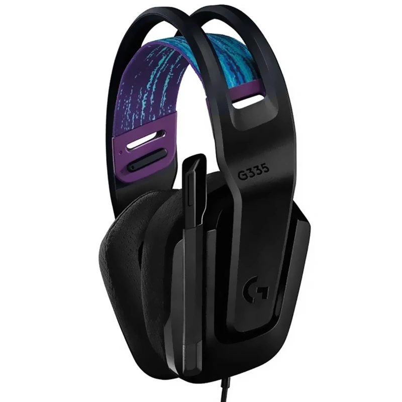 Fone Gamer Logitech G335 Keep Com Fio - Preto (981-000977) Analógico de 3.5 mm - Imagem 2