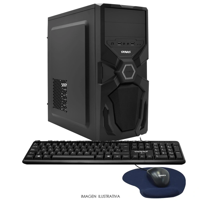 PC Montado Intel Core i3 3240 3.06GHz 8GB de RAM 240GB SSD + Mouse Teclado Mouse Pad Preto