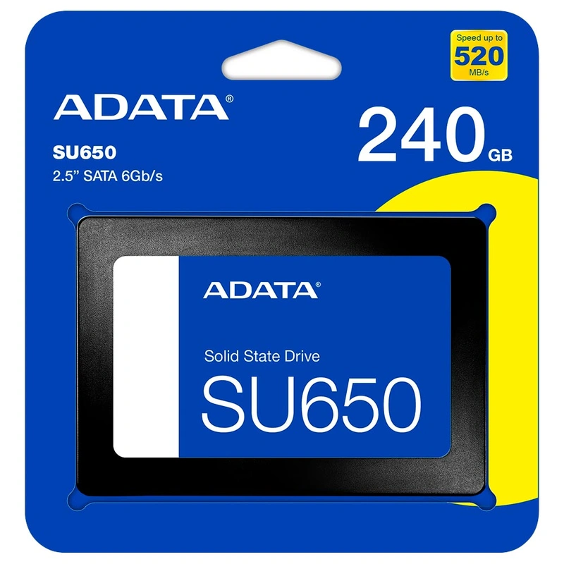 SSD ADATA 240GB SU650 2.5 SATA 6Gb/s ASU650SS-240GT-R - Imagem 3