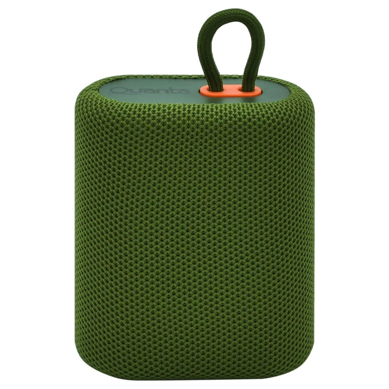 Caixa de Som Quanta QTSPB64N Mini Bluetooth FM MSD - Verde 5W 1200 mAh - Imagem 2