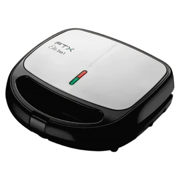 Sanduicheira FTX SM2-750 Mini Grill Elite 220V - Preto (3 em 1)