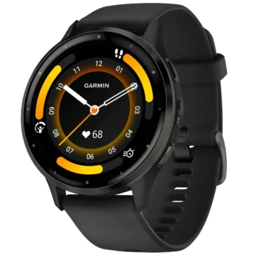 Relógio Garmin Venu 3 - Preto Cinza (010-02784-01) Natação, 5 ATM Bluetooth