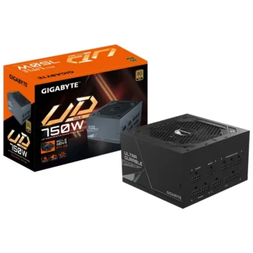 Fonte de Alimentação Gigabyte GP-UD750GM 750W ATX Modular 80 Plus Gold