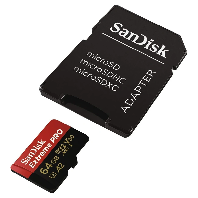 Cartão de Memória Micro SD SanDisk Extreme Pro U3 64GB 4K - SDSQXCU-064G-GN6MA - Imagem 3