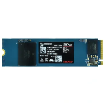 SSD SanDisk M.2 2TB Plus NVMe - SDSSDA3N-2T00-G26 PCIe Gen 3