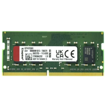 Memória RAM para Notebook Kingston DDR4 8GB 3200MHz - KCP432SS88 SODIMM