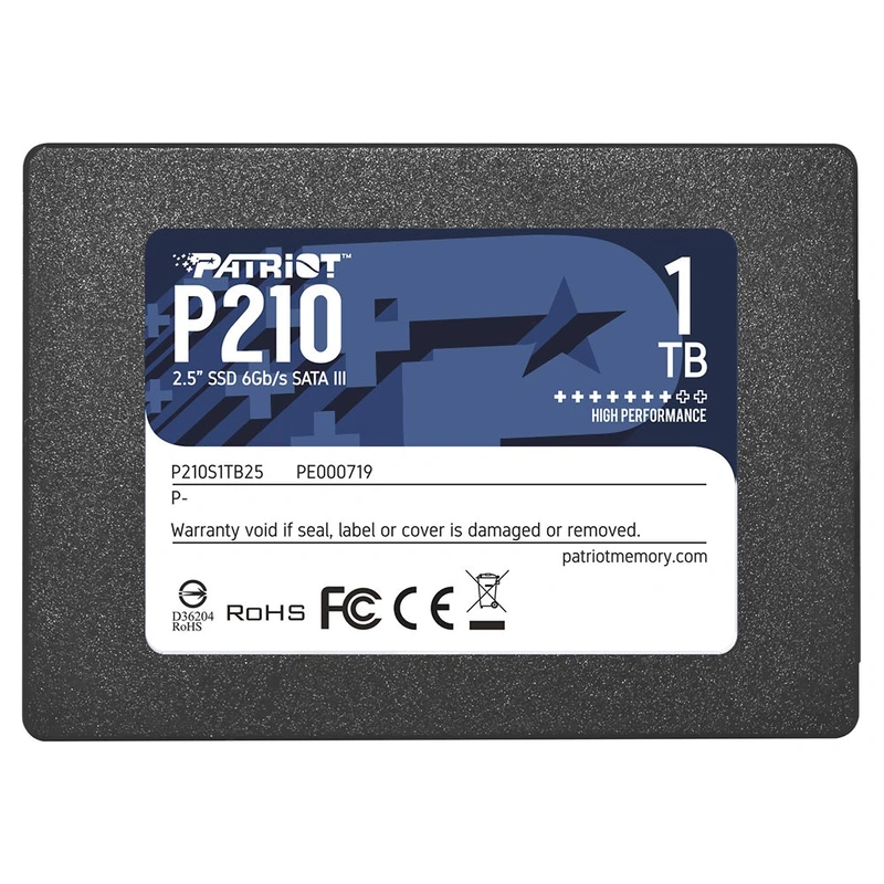 SSD Patriot 1TB P210 2.5 SATA 6Gb/s P210S1TB25