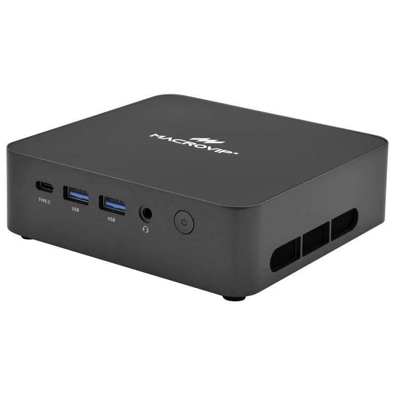 Mini PC Macrovip nanoBOX K1 MV-MPK1CO5210H Intel Core 5 210H 2.2GHz (Memória e HD não - Imagem 2