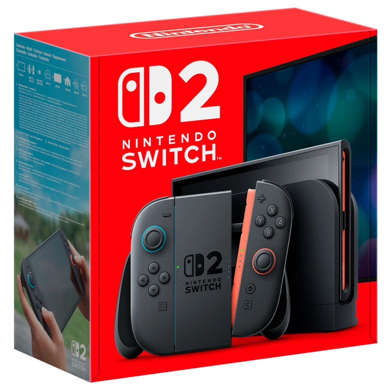 Console Nintendo Switch 2 256GB - Preto (BEE-S-KB6AA) (U6G) 5220 mAh Wi-Fi 6 - Imagem 4