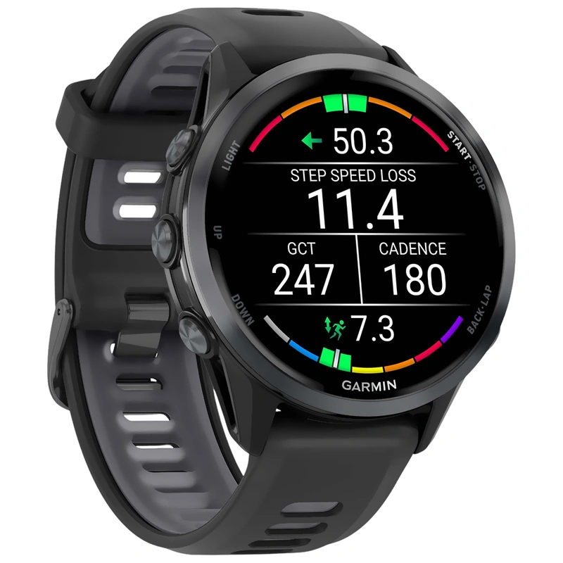 Relógio Smartwatch Garmin Forerunner 970 - Preto (010-02969-00) Bluetooth - Imagem 2