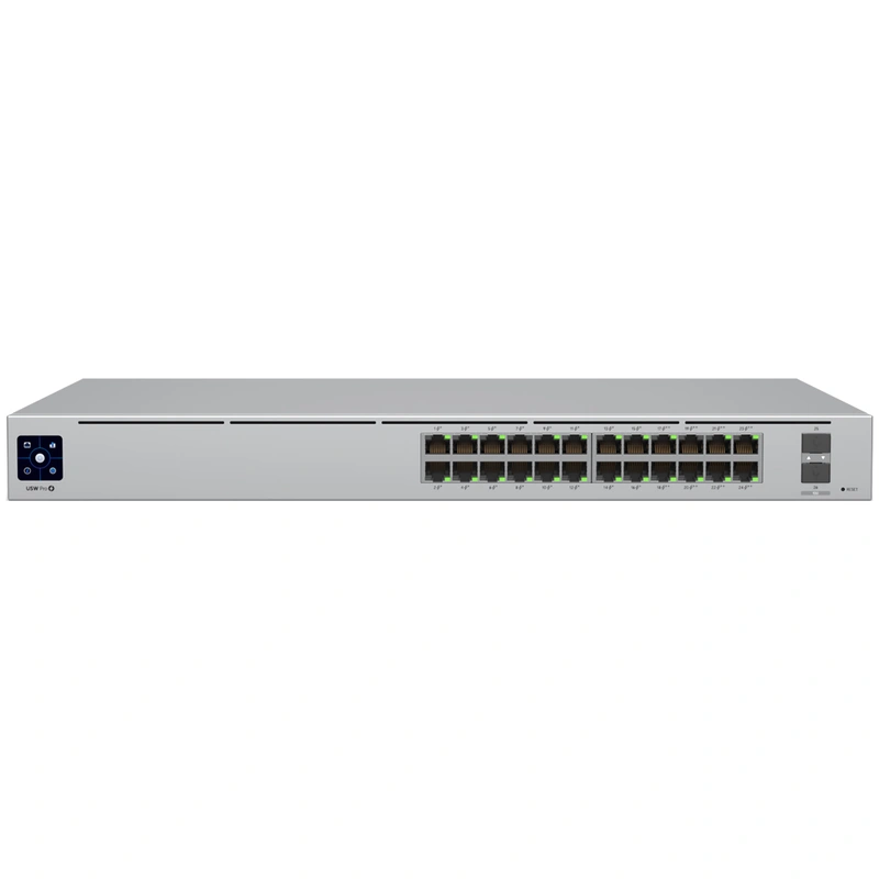 Hub Switch Ubnt USW-PRO-24-POE Unifi Switch Gigabit 24 Portas 2SFP+ 400W