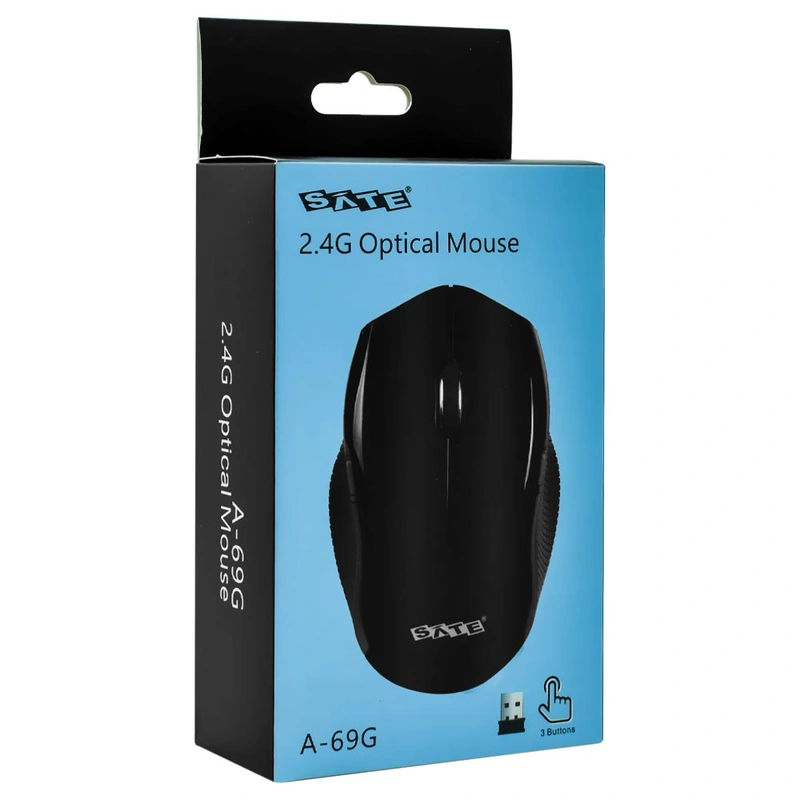 Mouse Satellite A-69G Wireless - Preto - Imagem 3