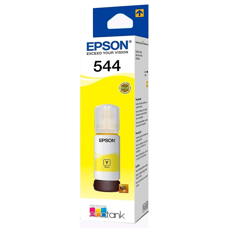 Cartucho de Tinta Epson T544420 - Amarelo Epson: L1110 / L3110 / L3150 / L5190 - Imagem 3