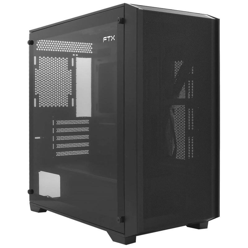 Gabinete Gamer FTX FTX-702BK - Preto ATX