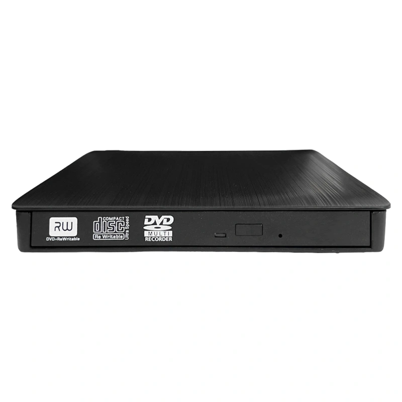Gravador de DVD Externo POP-UP USB-C USB 3.0 - Preto