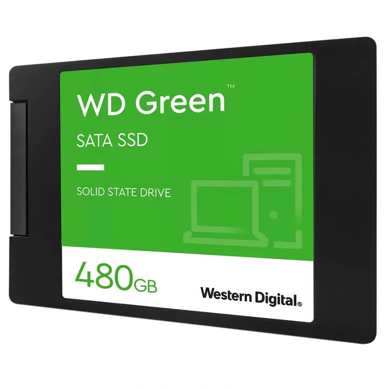 SSD Western Digital 480GB Green 2.5 SATA 3 - 6Gb/s WDS480G3G0A WD Green - Imagem 2