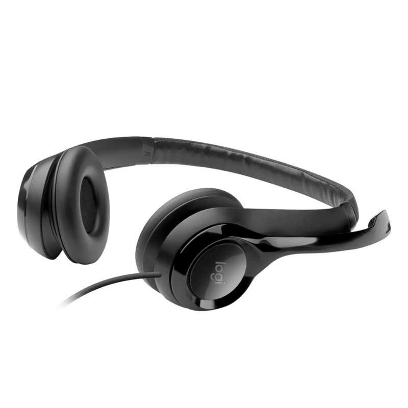 Fone de Ouvido Logitech H390 Stereo Com Fio - Preto (981-000014) Windows, macOS, Chrome OS - Imagem 2