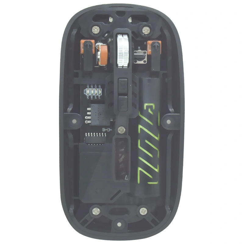 Mouse Satellite A-771G Wireless - Preto Transparente USB Receiver