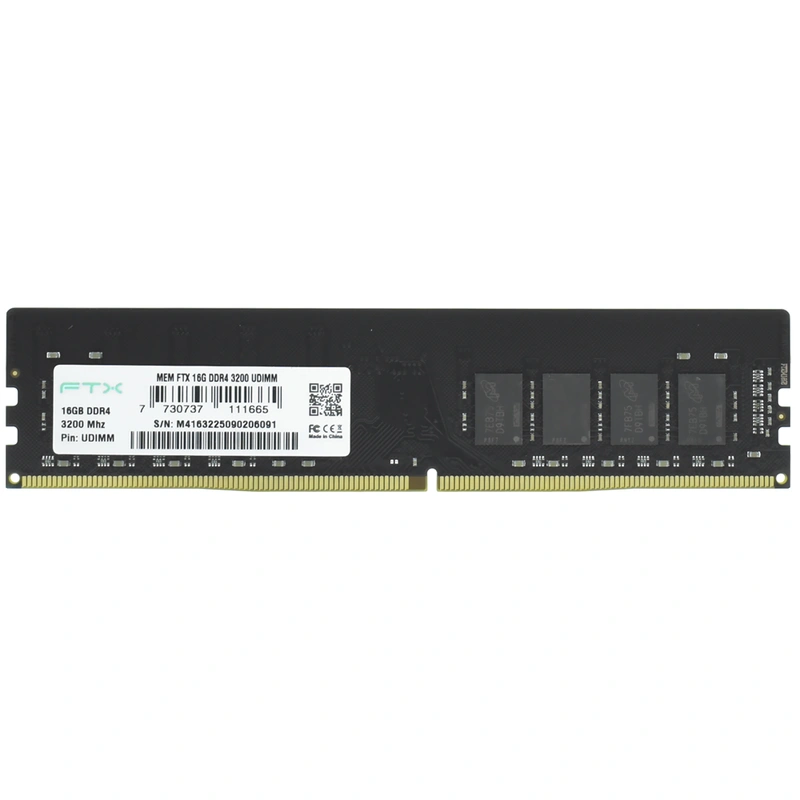 Memória RAM FTX DDR4 32GB 3200MHz - 111672 UDIMM