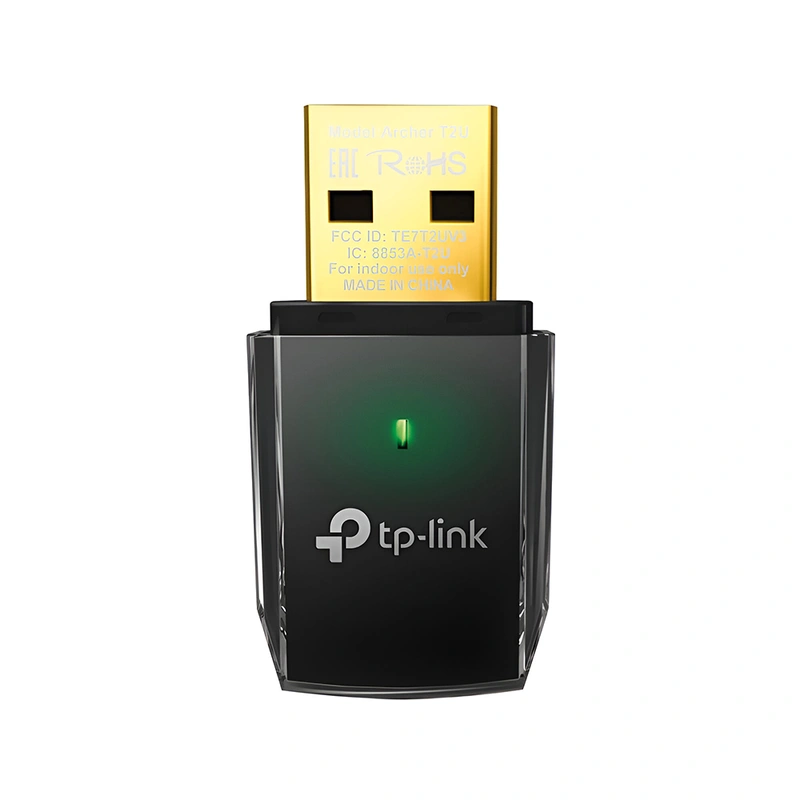 Adaptador Wifi Tp-Link Archer T2U AC600 USB Dual Band 2.4GHz 5GHz - 600Mbps
