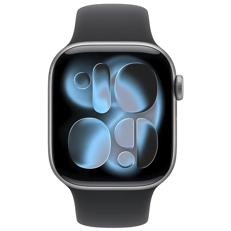 Apple Watch S11 MEQW4LWA 42MM S-M GPS - Space Gray Aluminium Black Sport Band - Imagem 2