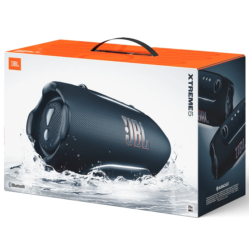 Caixa de Som JBL Xtreme 5 Bluetooth - Azul IP68 Suporte para Auracast JBLXTREME5BLUAM - Imagem 5