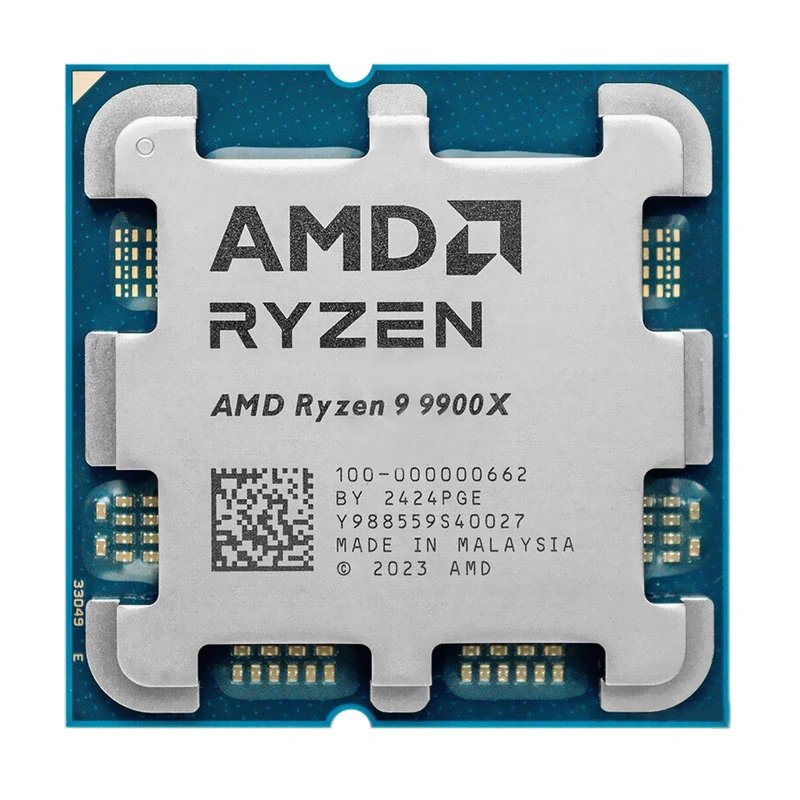 Processador AMD Ryzen 9 9900X Socket AM5 4.4GHz 76MB RyzeRyzen 9 9900X - Imagem 2