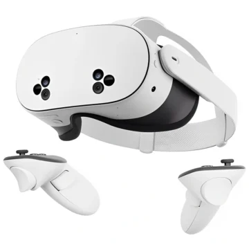 Óculos de Realidade Virtual Meta Quest 3S 128GB - Branco Até 2.2 horas de uso em média
