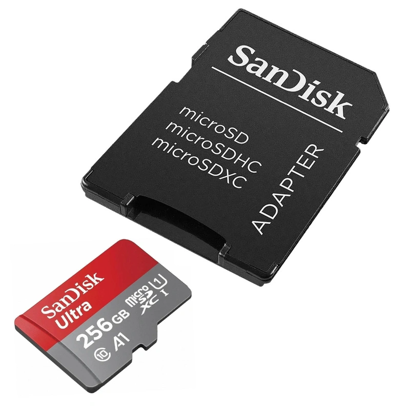 Cartão de Memória Micro SD SanDisk Ultra 256GB Classe 10 A1 U1 - SDSQUAC-256G-GN6MA - Imagem 3