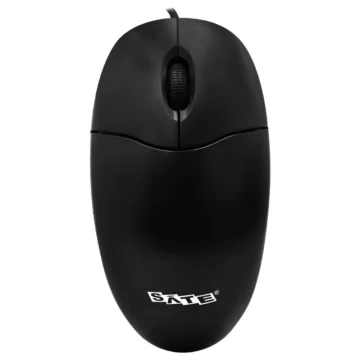 Mouse Satellite A-33 USB - Preto Com fio