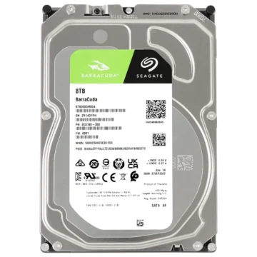 HD Seagate 8TB BarraCuda 3.5 SATA 6.0Gb/s ST8000DM004