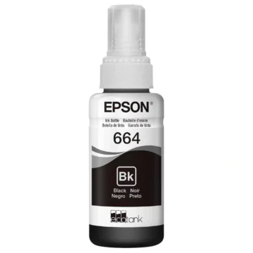 Cartucho de Tinta Epson T664120 - Preto L110 / L200 / L300 / L555 / L1300