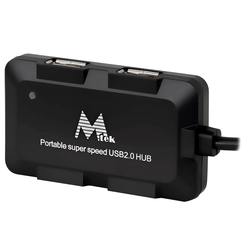 Hub USB 2.0 Mtek HB-8102B 4 Portas - Preto - Imagem 2