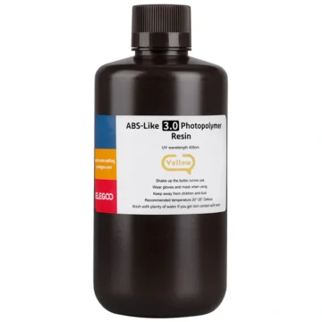 Resina para Impressora 3D Elegoo ABS-LIKE 3.0 500G - Amarelo