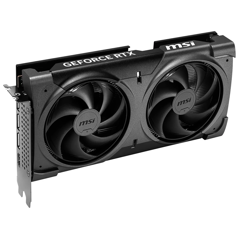 Placa de Vídeo MSI Ventus 2X OC Black Plus GeForce RTX5060TI GDDR7 - 912-V535-088 - Imagem 3