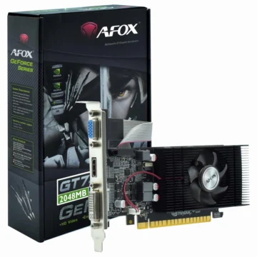 Placa de Vídeo AFOX 2GB GeForce GT740 GDDR5 - AF740-2048D5L4 128 bits